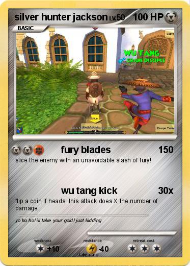 Pokemon silver hunter jackson