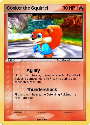 Pokemon Conker the Squirrel
