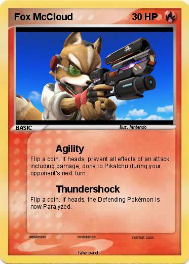Pokemon Fox McCloud
