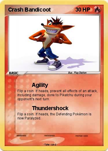 Pokemon Crash Bandicoot