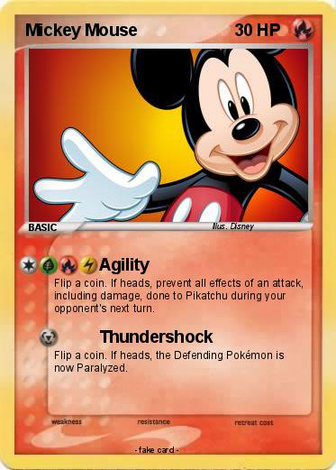 Pokemon Mickey Mouse
