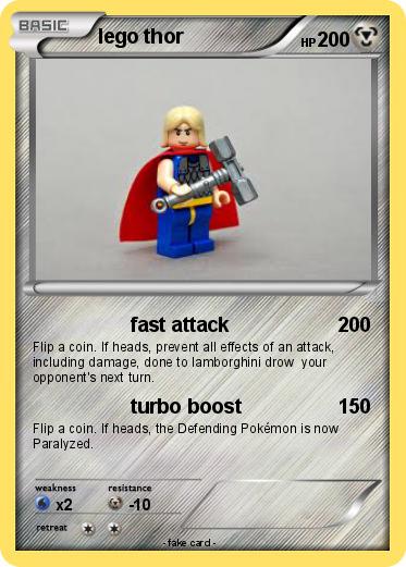 Pokemon lego thor
