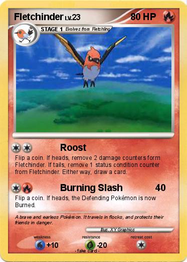 Pokemon Fletchinder