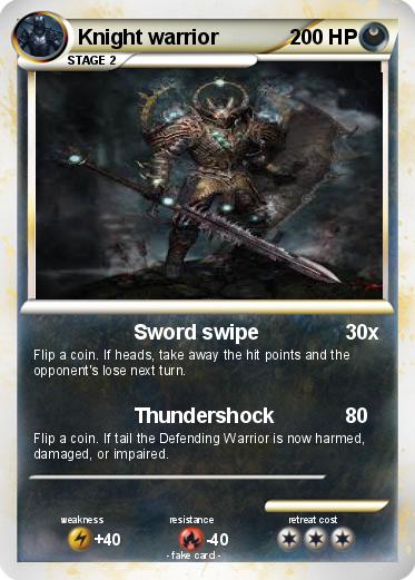 Pokemon Knight warrior