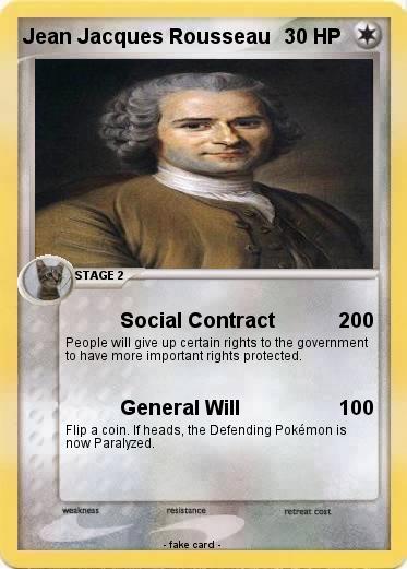 Pokemon Jean Jacques Rousseau