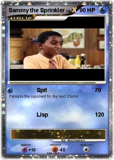 Pokemon Sammy the Sprinkler