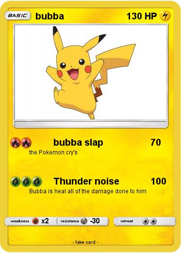 Pokemon bubba