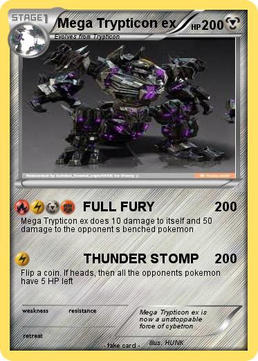 Pokemon Mega Trypticon ex