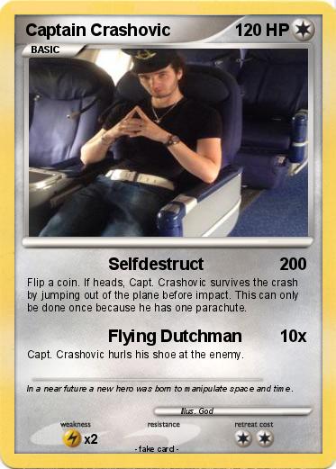 Pokemon Captain Crashovic
