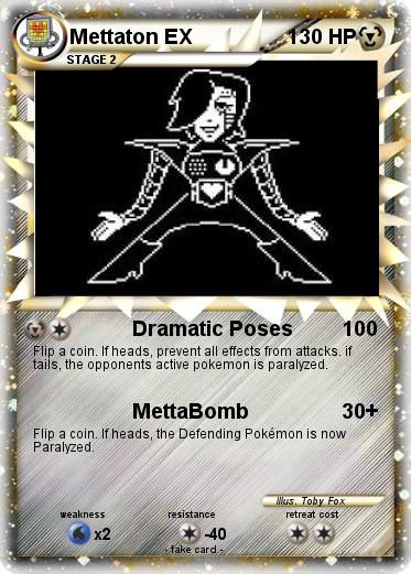 Pokemon Mettaton EX