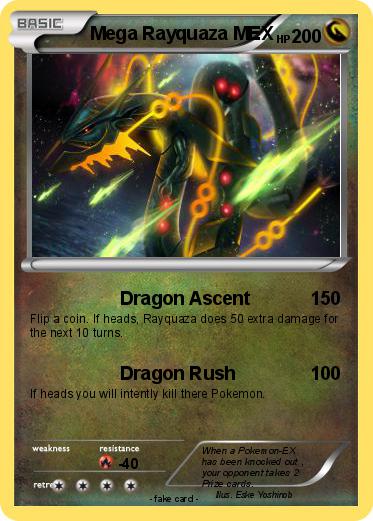 Pokemon Mega Rayquaza MEX