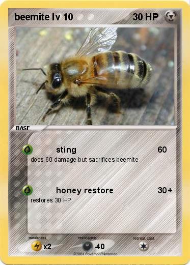 Pokemon beemite lv 10