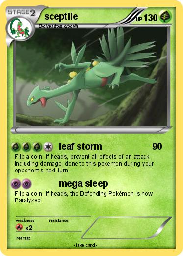 Pokemon sceptile