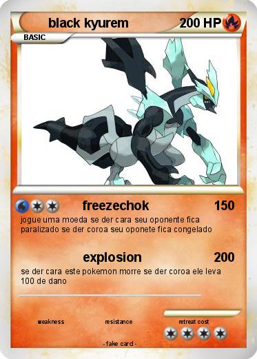 Pokemon black kyurem