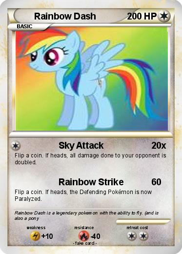 Pokemon Rainbow Dash