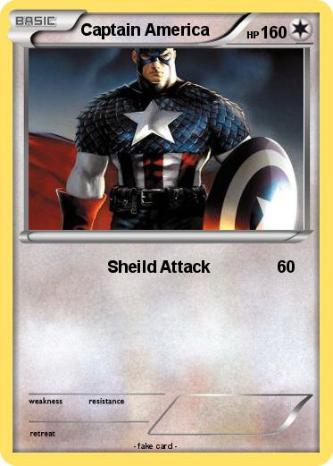Pokemon Captain America