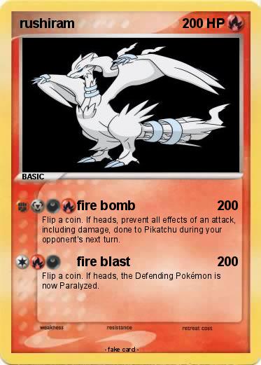 Pokemon rushiram