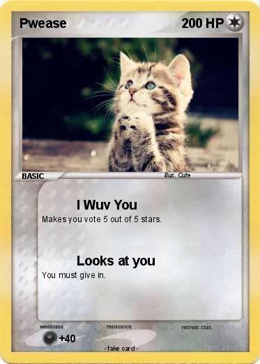 Pokemon Pwease