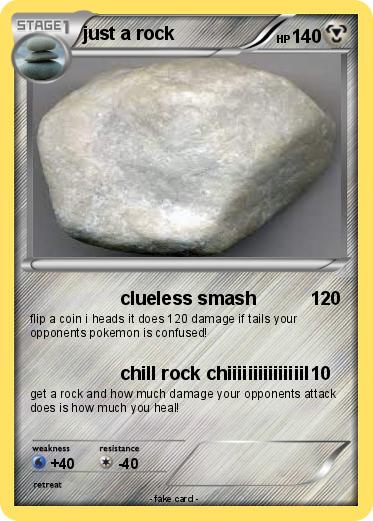Pokemon just a rock