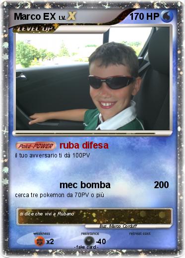 Pokemon Marco EX