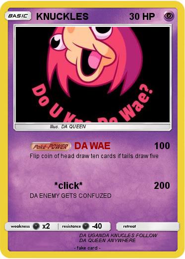 Pokemon KNUCKLES