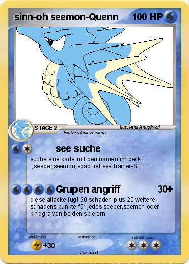 Pokemon sinn-oh seemon-Quenn