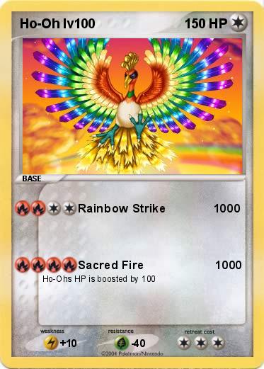 Pokemon Ho-Oh lv100