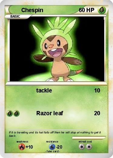 Pokemon Chespin
