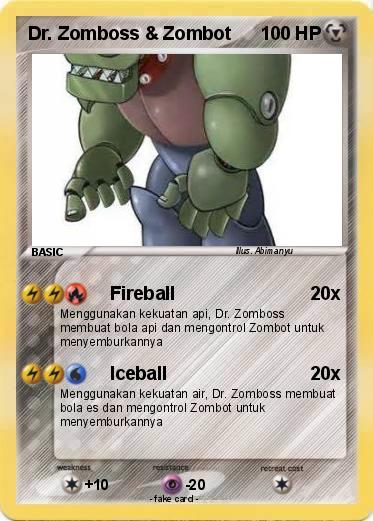 Pokemon Dr. Zomboss & Zombot