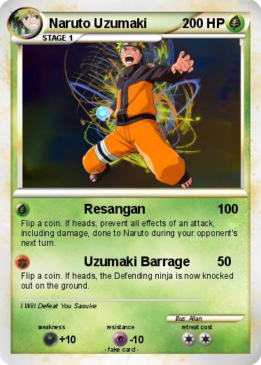Pokemon Naruto Uzumaki