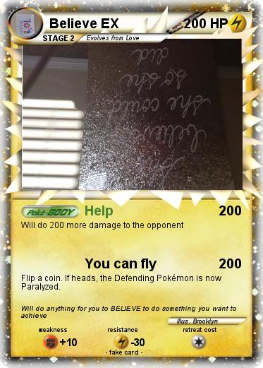 Pokemon Believe EX