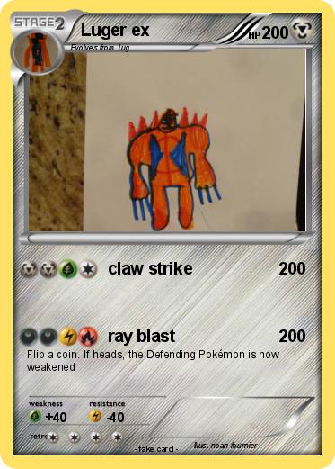 Pokemon Luger ex