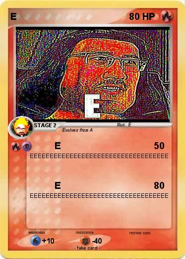 Pokemon E