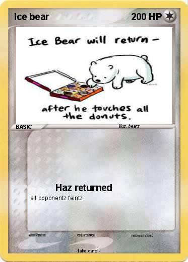 Pokemon Ice bear