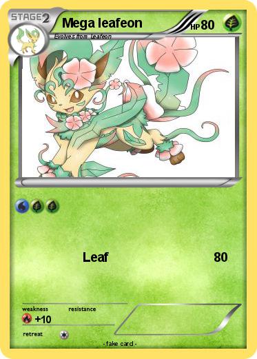 Pokemon Mega leafeon