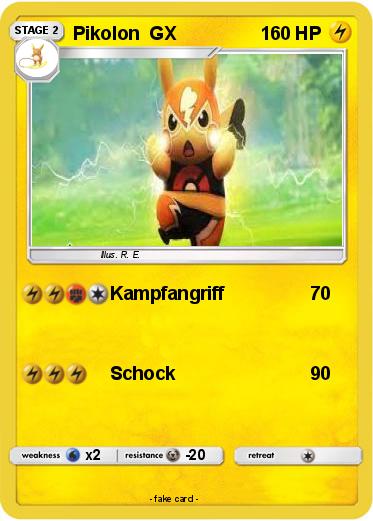 Pokemon Pikolon  GX