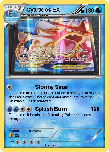 Pokemon Gyarados EX