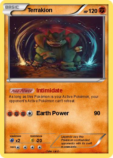 Pokemon Terrakion