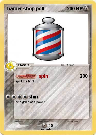 Pokemon barber shop poll