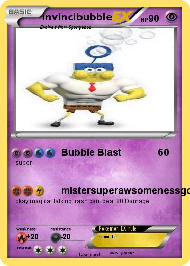 Pokemon invincibubble