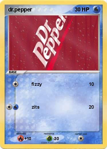 Pokemon dr.pepper