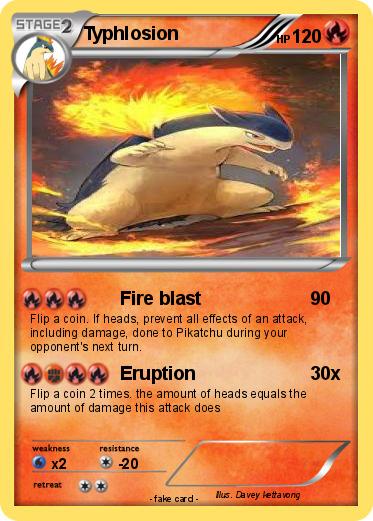 Pokemon Typhlosion