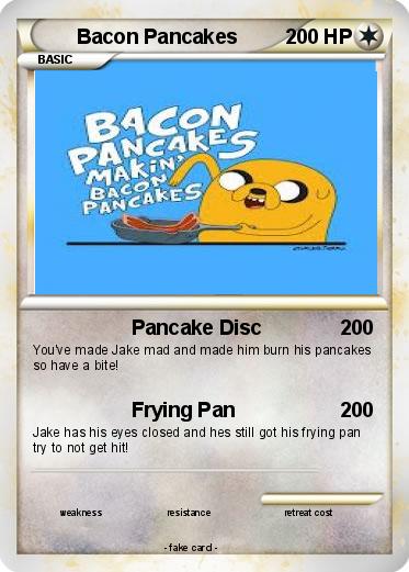 Pokemon Bacon Pancakes