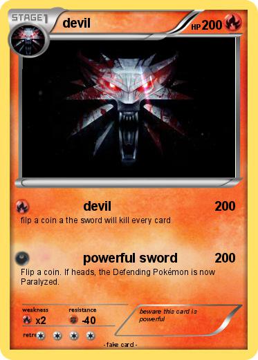 Pokemon devil