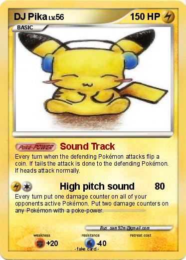 Pokemon DJ Pika