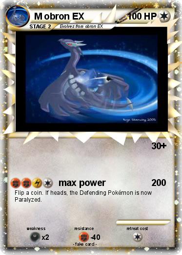 Pokemon M obron EX