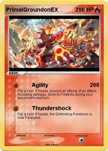 Pokemon PrimalGroundonEX