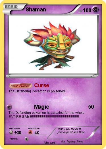 Pokemon Shaman