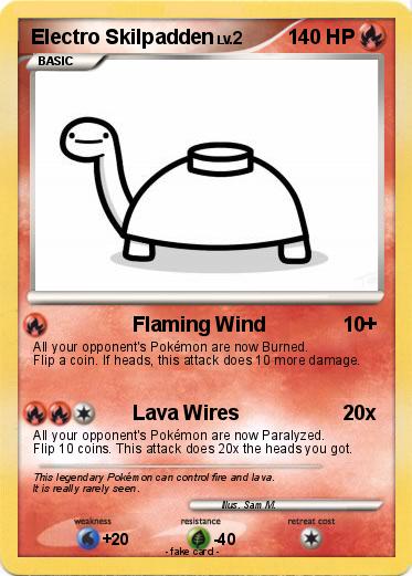 Pokemon Electro Skilpadden