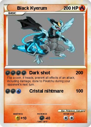 Pokemon Black Kyerum